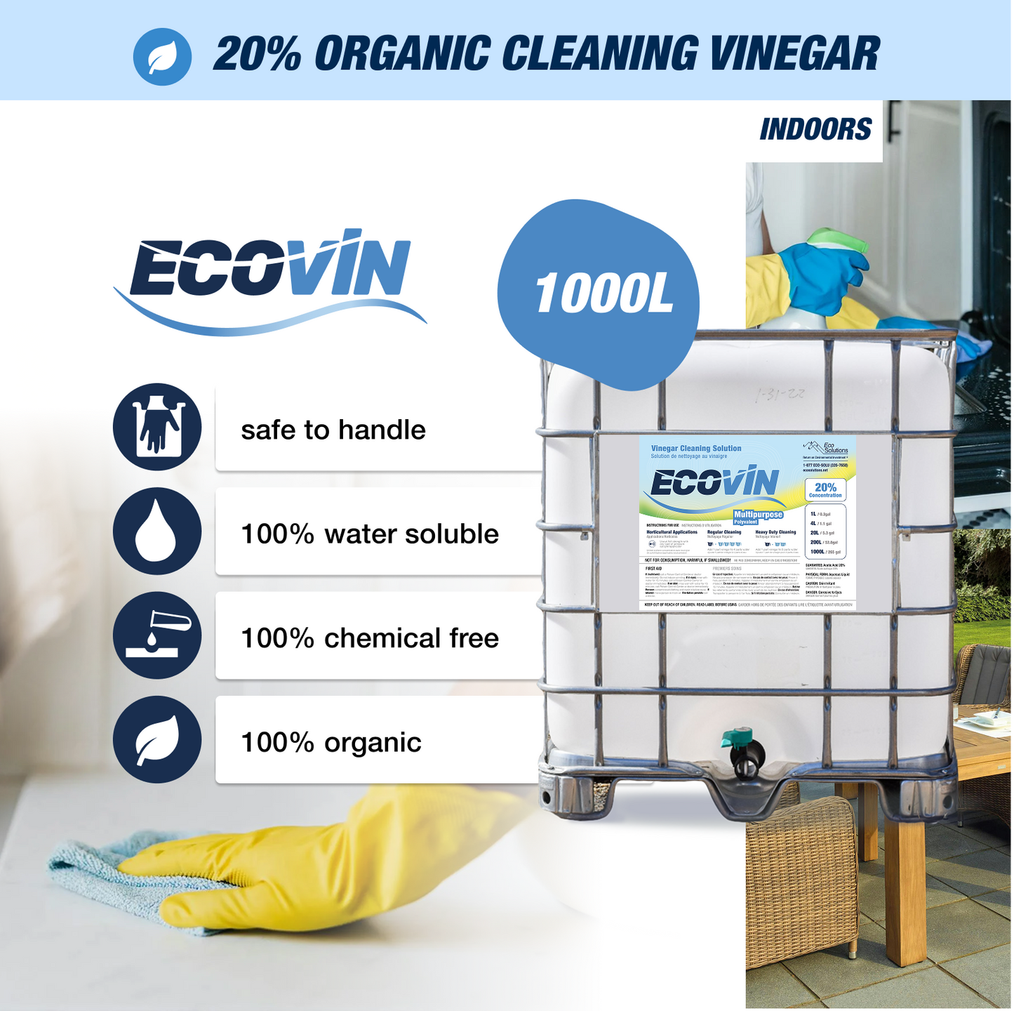 Organic Cleaning Vinegar