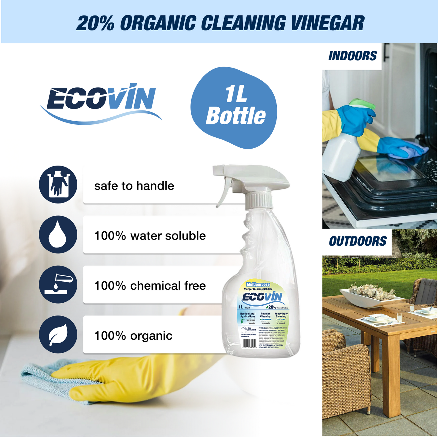 Organic Cleaning Vinegar