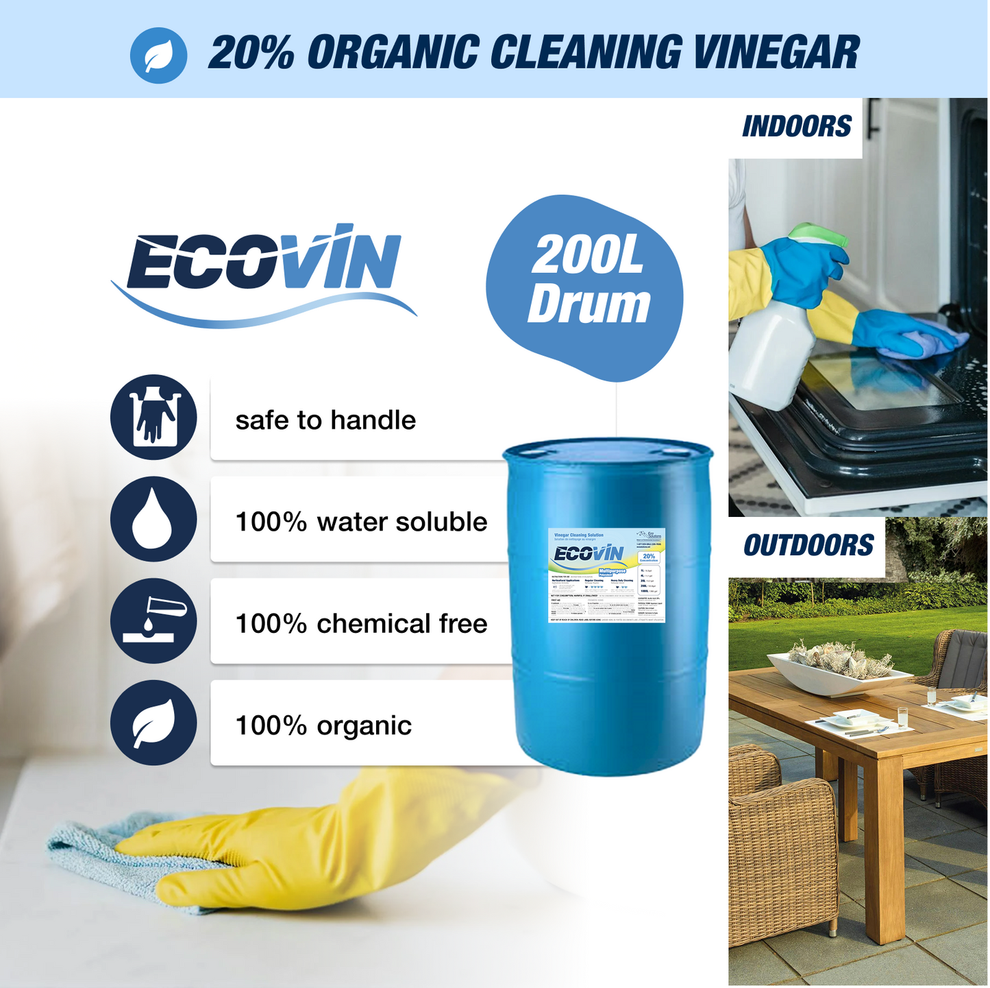 Organic Cleaning Vinegar