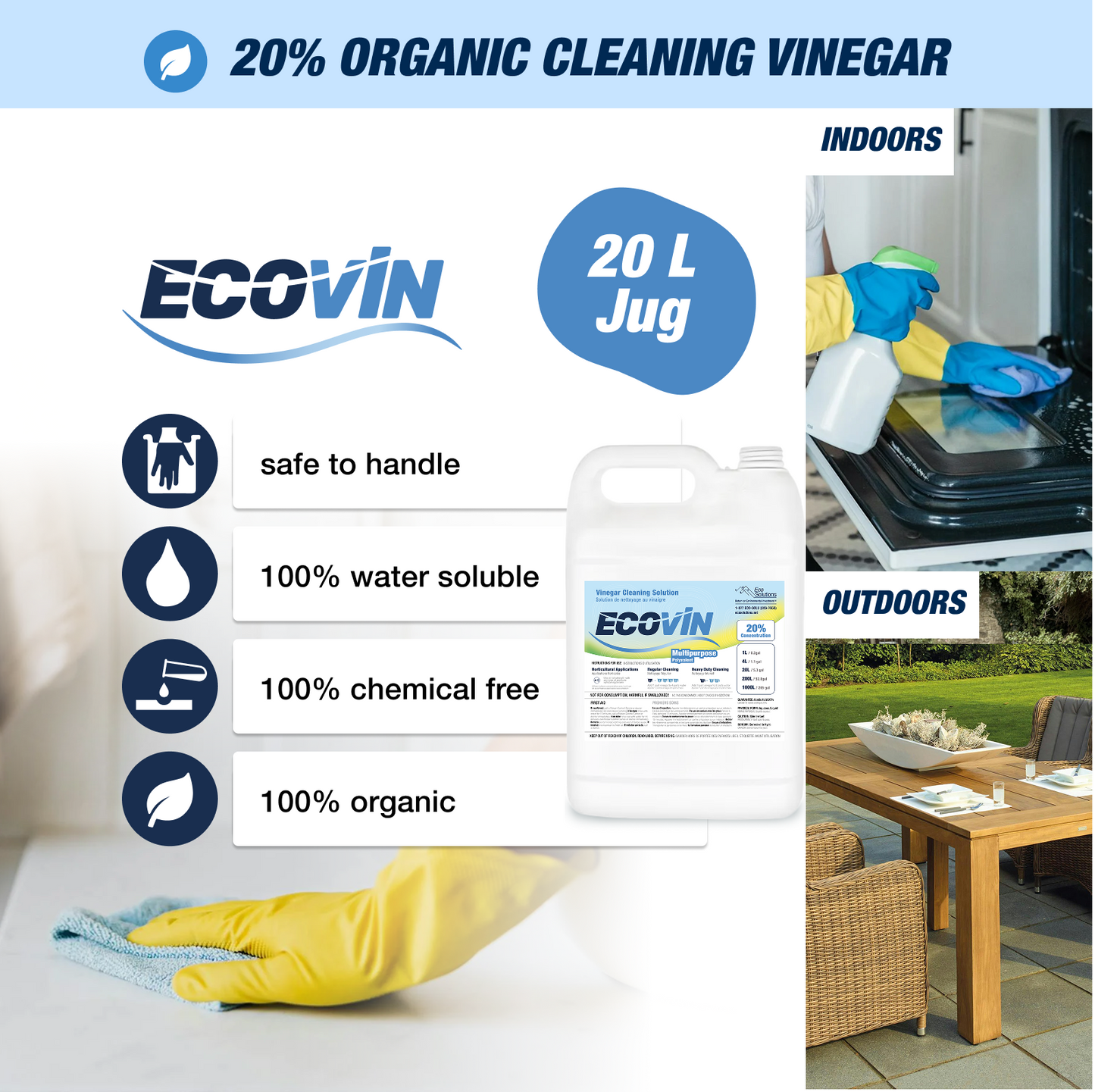 Organic Cleaning Vinegar