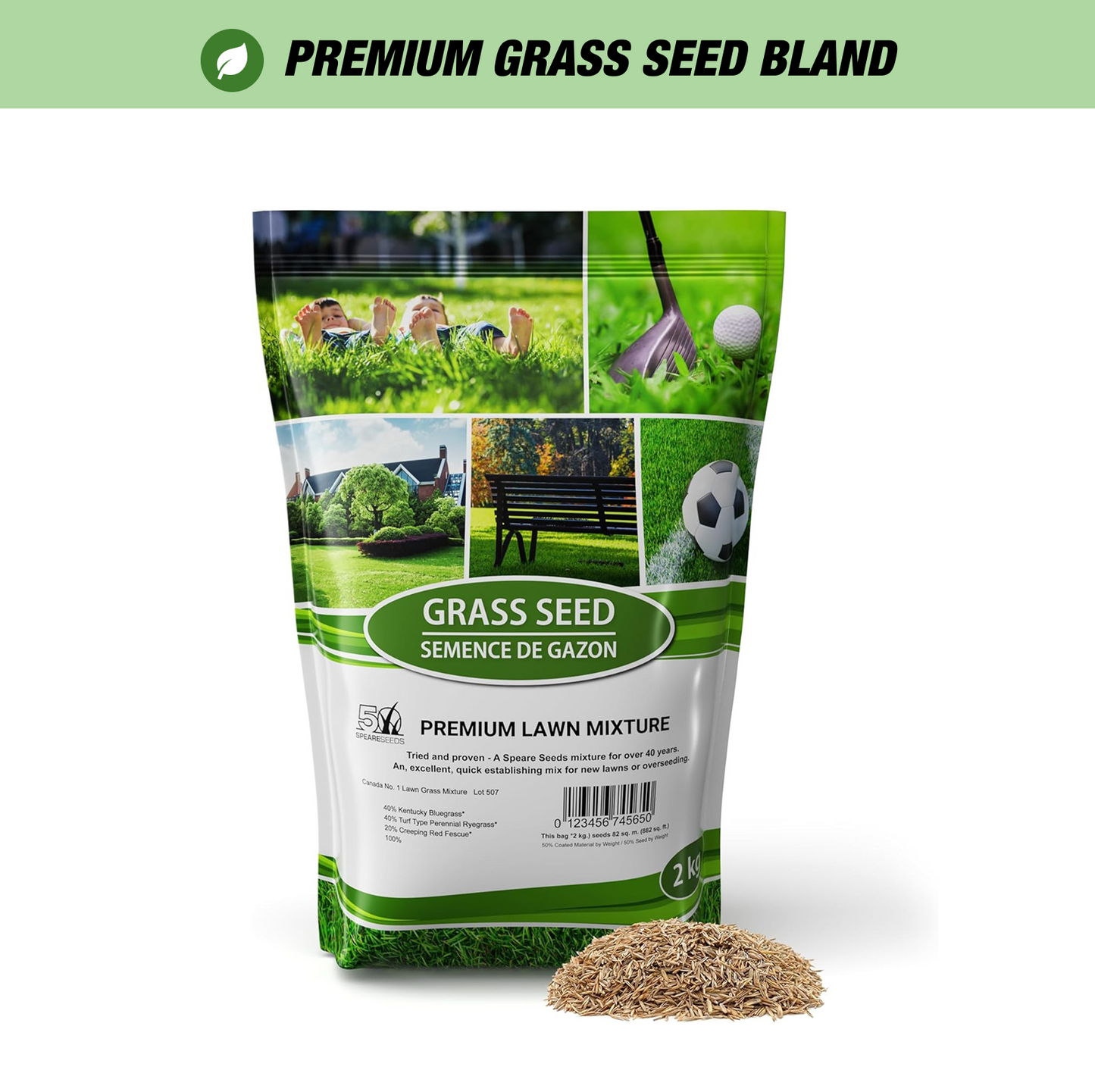 Premium Grass Seed Blend