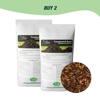 Granular Compost & 12% SRPR Seed