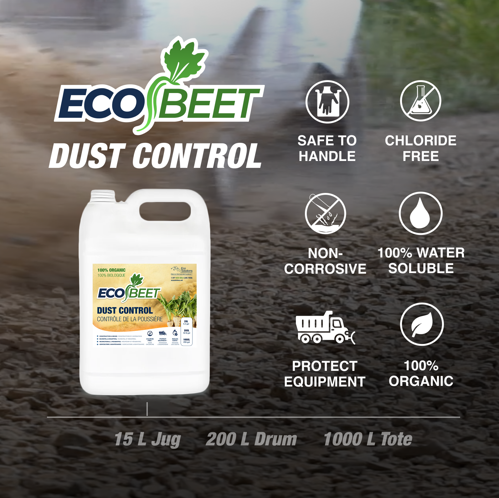 EcoBeet Industrial Products – Dust Control & Release Agents – Eco ...